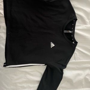 Black adidas sweaters